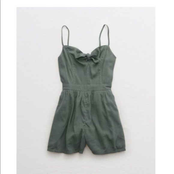 American Eagle Outfitters Pants - Aerie Breezy Knot Romper